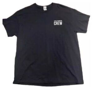 Tony Robbins T-Shirt Crew Men Large "Our Work Changes Lives" Black Short Sleeve
